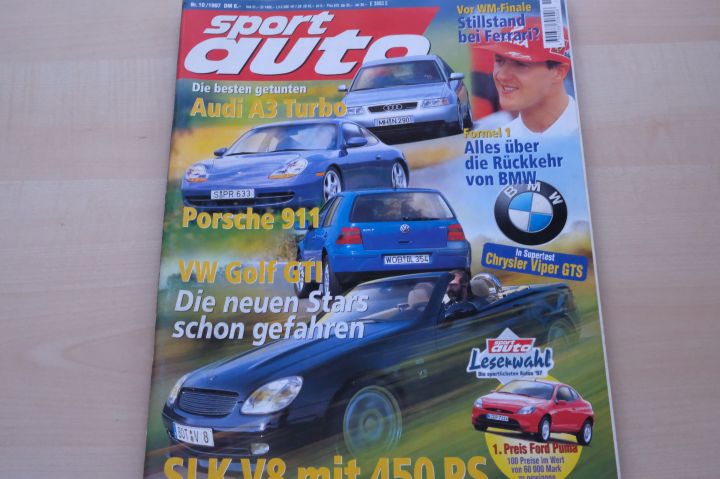 Deckblatt Sport Auto (10/1997)